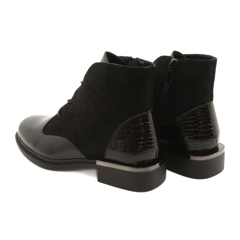 Workers Black Boots Sergio Leone BT401 svart 4
