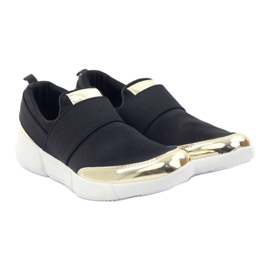 McKey Sport softshell skor i svart guld 4