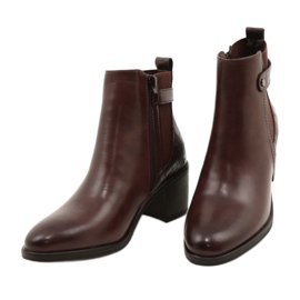 Klassiska bruna stövlar Sergio Leone BT630 2