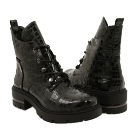 Snygga Sergio Leone TR744 stövlar svart 5