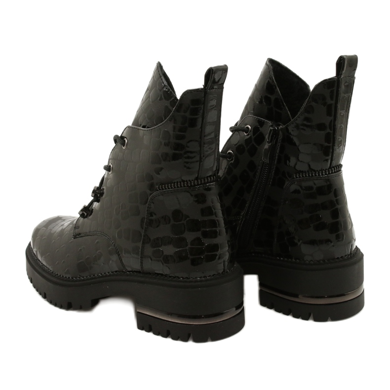 Snygga Sergio Leone TR744 stövlar svart 3