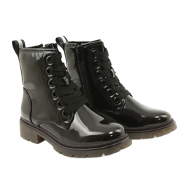 Classic Overnight Boots Patent Evento 21BT35-4233 Svart 5