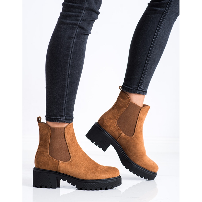 Seastar Klassiska Chelsea stövlar brun 2