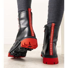 Svarta damstövlar från Asha 1