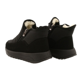 Progress Kvinnestövlar på pälsfronten ProgJ-21-21 svart 4