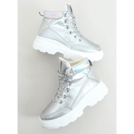 Silverisolerade sportskor FA-3357 Silver 1