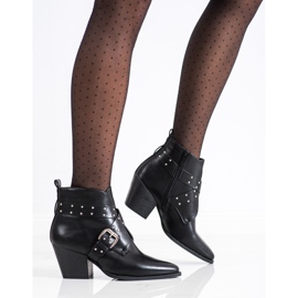 Lucky Shoes Rockstövlar på stolpen svart 1