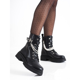 Bestelle Trendiga arbetare med kedja svart 1