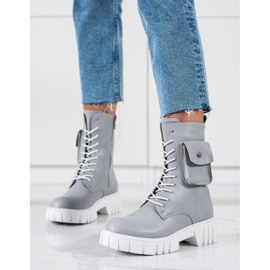 Seastar Arbetare Med Ficka grå 2