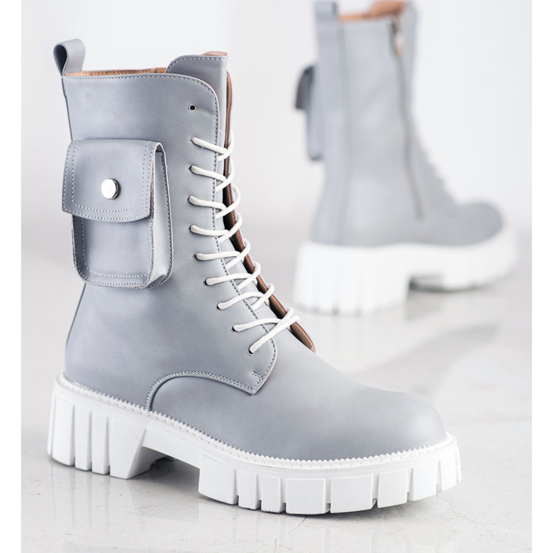 Seastar Arbetare Med Ficka grå 1