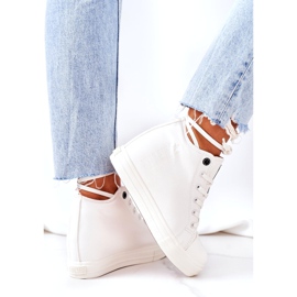 Läder Sneakers Big Star EE274128 Vit 4