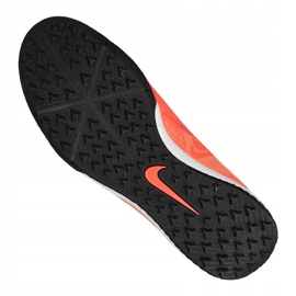 Nike Phantom Vnm Academy Tf M AO0571-810 fotbollsskor orange 4