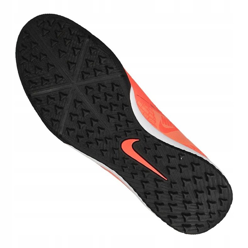 Nike Phantom Vnm Academy Tf M AO0571-810 fotbollsskor orange 4