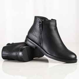 Clowse Casual Snake Print stövlar svart 1