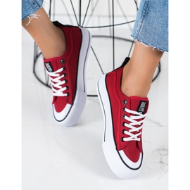 Dam Sneakers Big Star II274025 röd 1