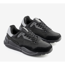 Big Star Black Croteau sportskor för män svart 1