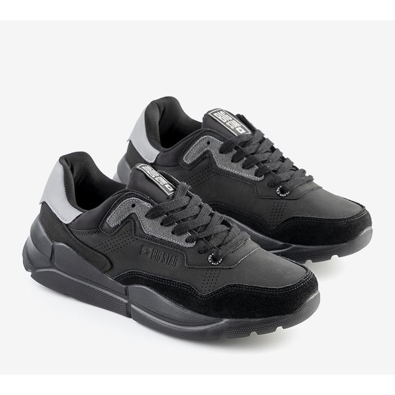Big Star Black Croteau sportskor för män svart 1
