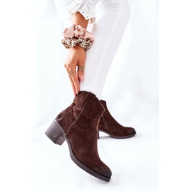 Vinceza Brown Brown mocka varma stövlar Hillbrook brun 2