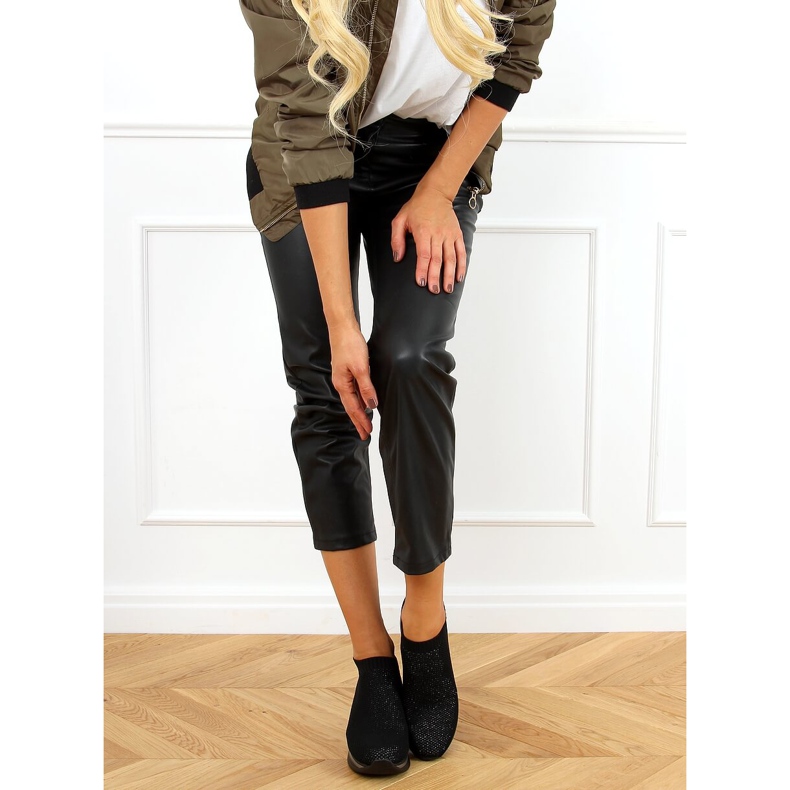 Svarta RQ316 sportskor med kilar 1