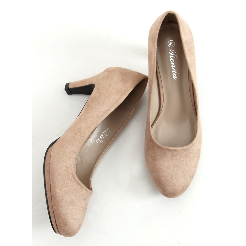 Pumpar på den beige KZ600 Khaki -plattformen kaki 1