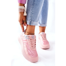 Kvinnors sportskor Memory Foam Big Star II274333 Rosa 1