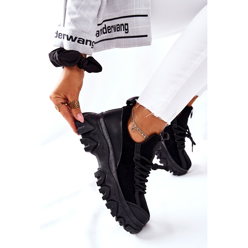 PS1 Kvinnors sportskor Sneakers Black Miles svart 1