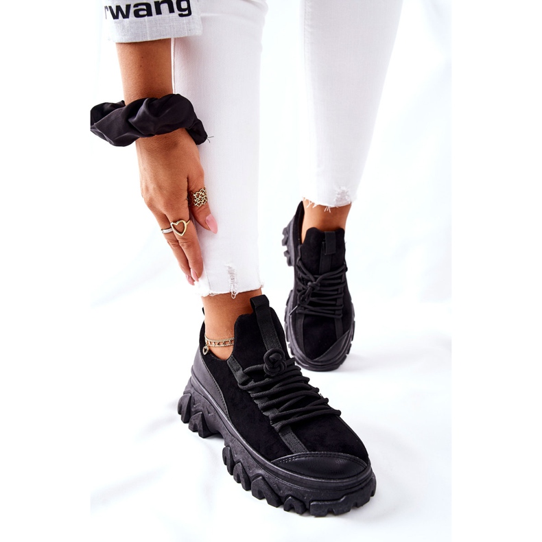 PS1 Kvinnors sportskor Sneakers Black Miles svart 2