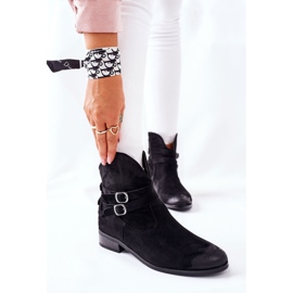 Vinceza Varma stövlar i mocka för kvinnor Svart Castlerock 1