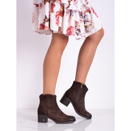 Bekväma VINCEZA mocka stövlar brun 2