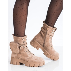 Mockanarbetare med VINCEZA -ficka beige 2