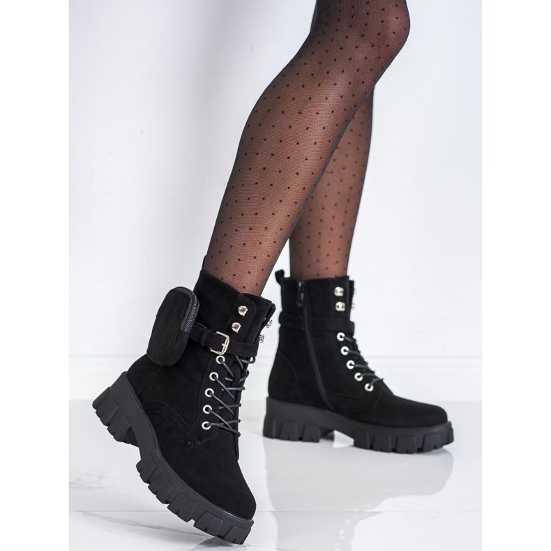 Mockanarbetare med VINCEZA -ficka svart 1