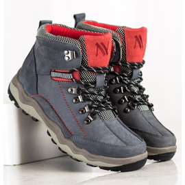 New Age Bekväma vandringsskor blå 2