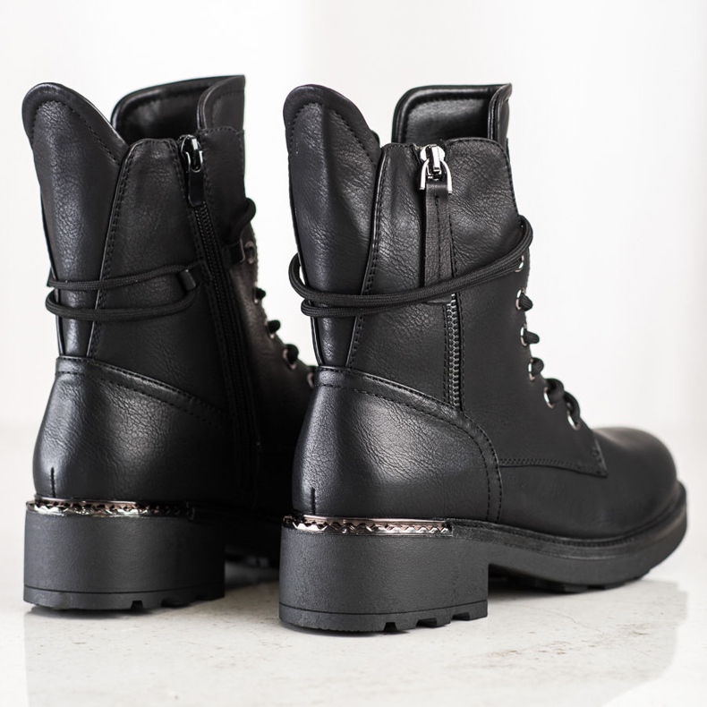 Evento Klassiska arbetare med dekorativ dragkedja svart 1