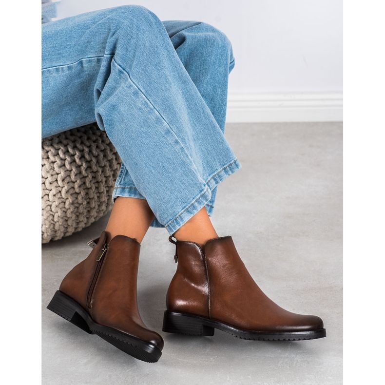 Klassiska VINCEZA stövlar brun 2