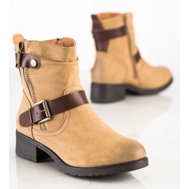 Sabatina Bruna Eco Leather Worker -stövlar 1