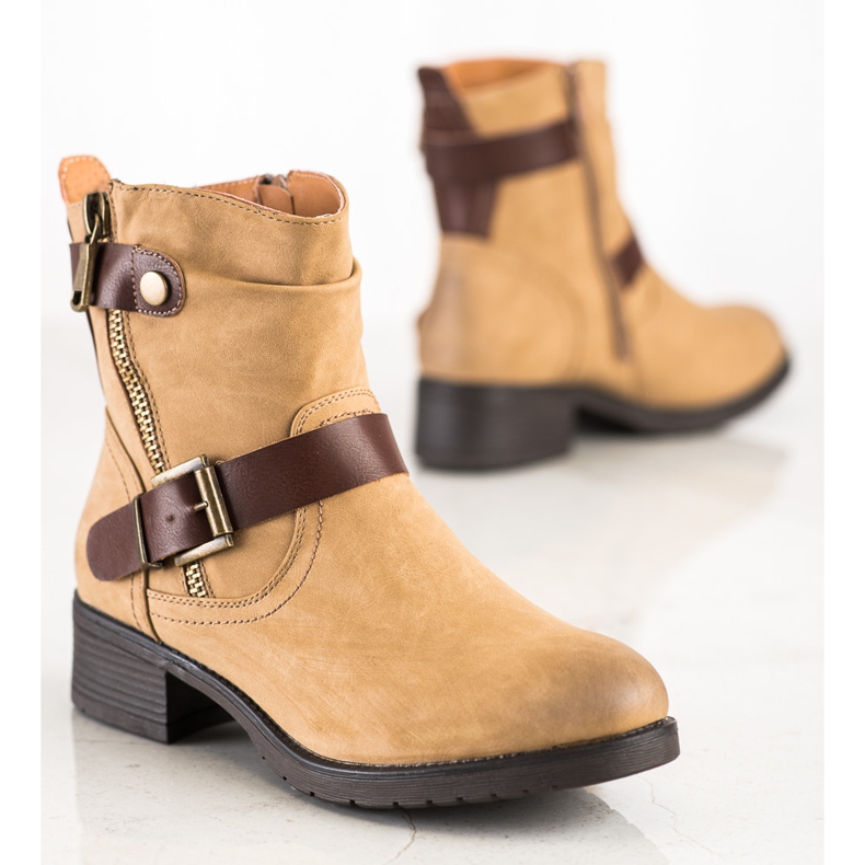 Sabatina Bruna Eco Leather Worker -stövlar 1