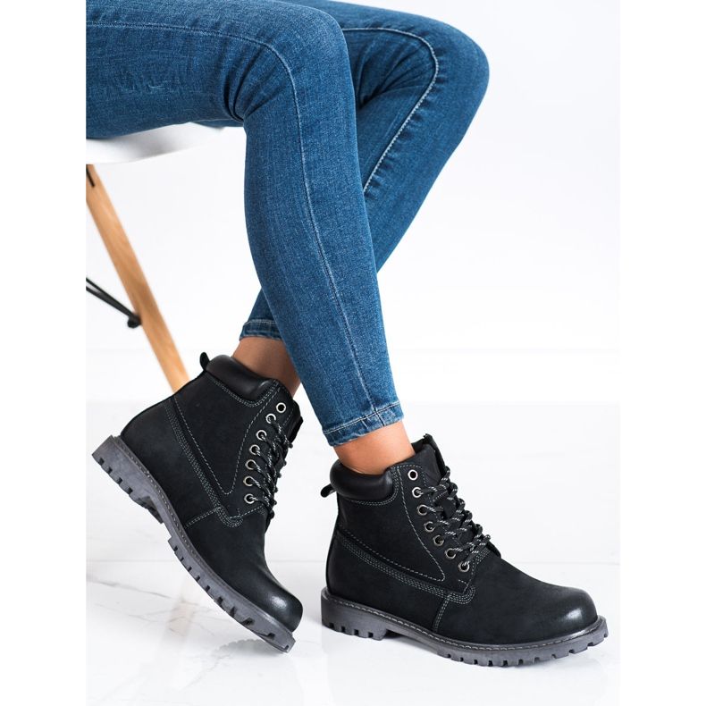 New Age Casual Trappers svart 1