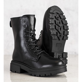 Evento Varma stövlar med ekoläder svart 1