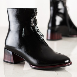 S. BARSKI Eleganta stövlar med dragkedja S.BARSKI svart 1