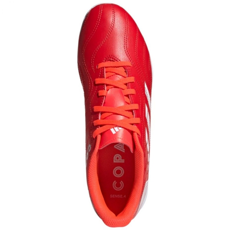 Adidas Copa Sense.4 In M FY6181 fotbollsskor röd apelsiner och röda 1