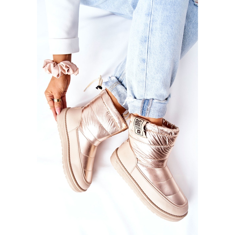 Snöskor för kvinnor Big Star II274121 Beige 1