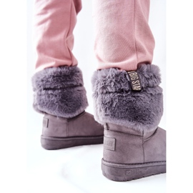 Kvinnors snöskor Big Star II274128 Grå 1