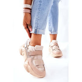 NAVY DOT Kvinnors sportskor Sneakers Beige Katerini 1