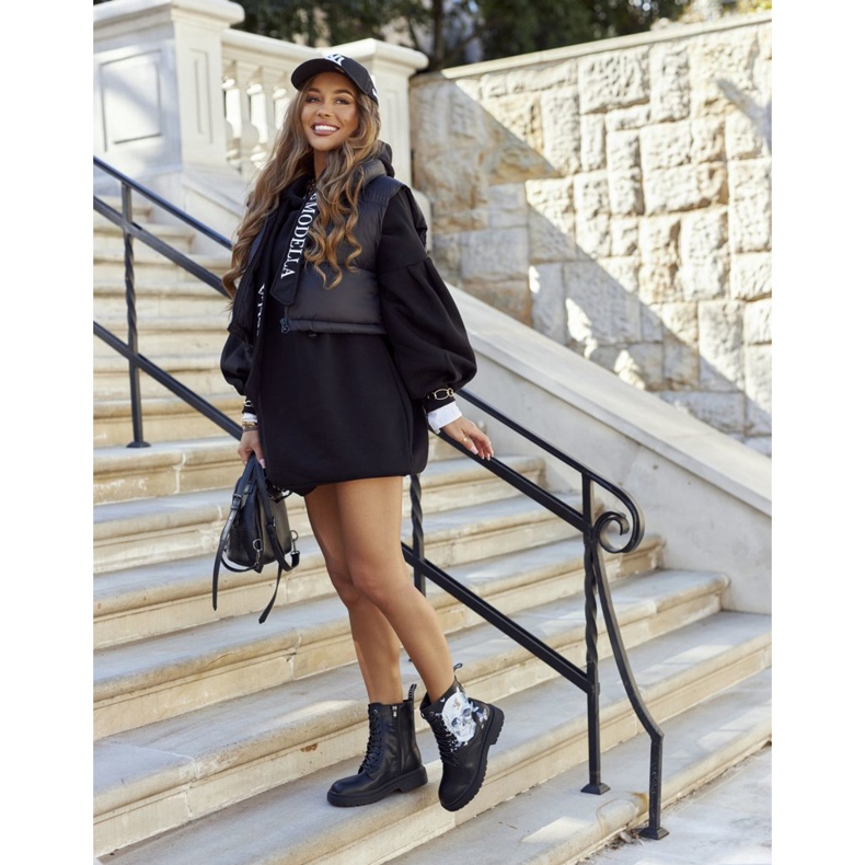 Damskor med tryck GOE II2N4045 Svart 2