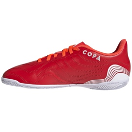 Adidas Copa Sense.4 In Jr FY6162 fotbollsskor röd röd 1