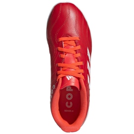 Adidas Copa Sense.4 In Jr FY6162 fotbollsskor röd röd 2