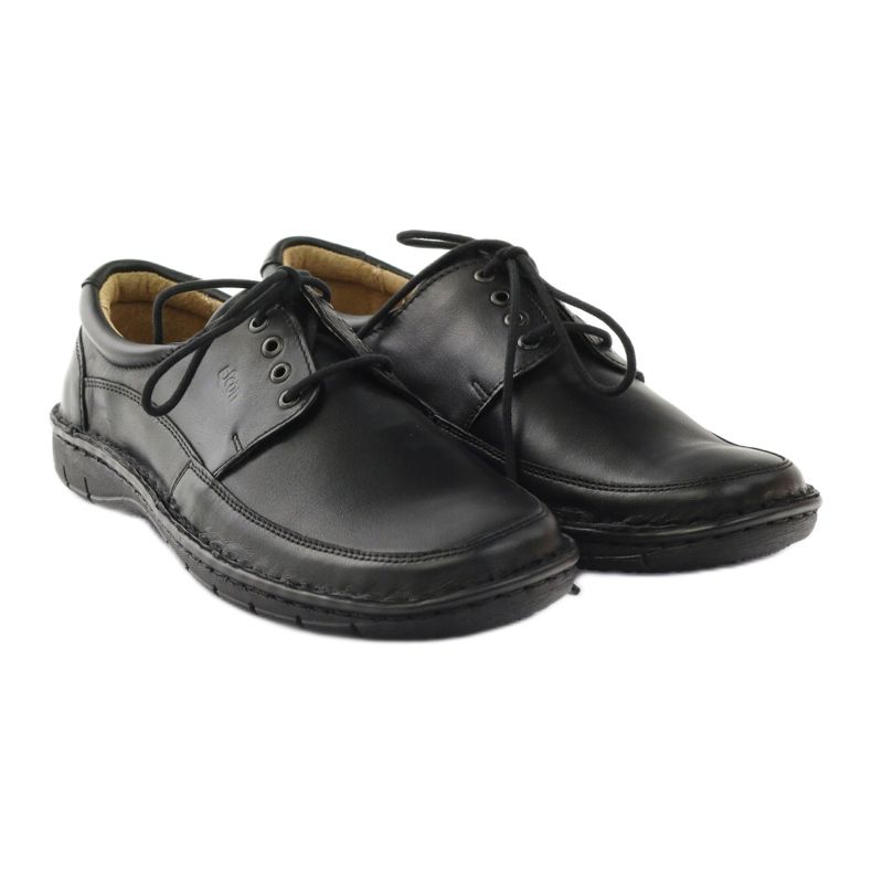 Escott Sportskor för män Escot 1167 svart 4