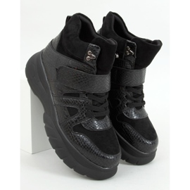 Högsulaskor KL-771 Svart 1