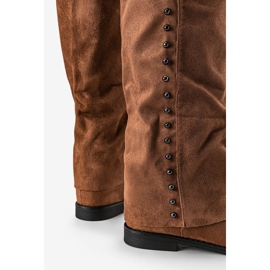 Kamelstövlar på Colorado -kilklacken brun 1