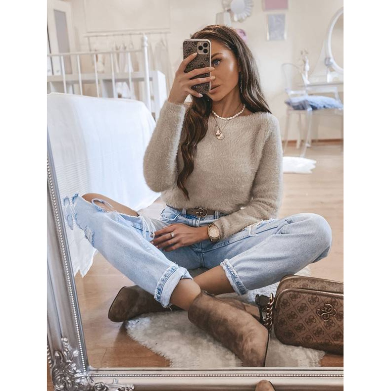 Khaki Ana -stövlar på stolpe beige brun kaki 2